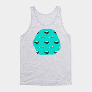 Cute and funny dog pattern Tank Top